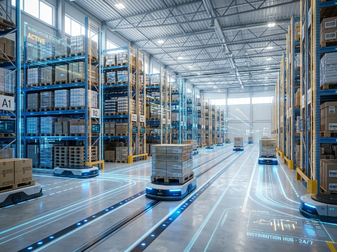 AM8ZE Smart Automated Warehouse and Trading ERP Solutions